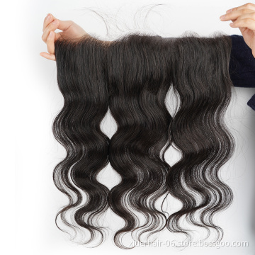 One Donor Virgin Hair Transparent Burmese hd Wholesale Cheap Super Film Thin Perruque Lace Frontal and Closure hd Water Wave